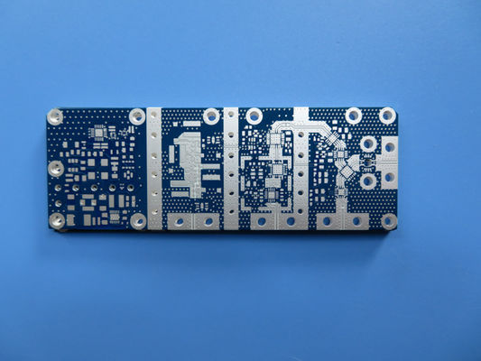UL 1,1 mm Rogers 4003C  Immersion Silber Leiterplatte (4-lagig)