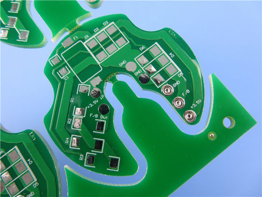 2.0 mm PCB-Druckschaltplatte für Automobilindustrie doppelseitig CTI 600