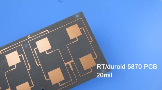 Rogers 5870 Mehrschicht UL Rogers PCB-Board Glas Mikrofiber verstärkt PTFE