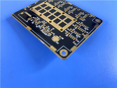 Rogers TMM10i PCB 2-Schicht 30mil Laminat High Dk Leiterplatte
