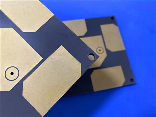 2-Schicht F4BM245 PCB 0,6mm Immersion Gold Hochfrequenz-HF-Leiterplatte