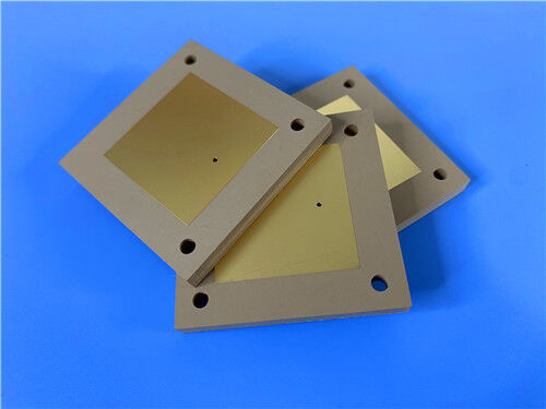 2-lagiges 2,54mm dickes Rogers TMM3 EPIG-Finish RF-Mikrowellen-Leiterplatte