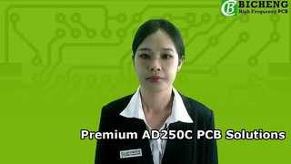 AD250C PCB 2-lagiges 20mil Immersionssilber